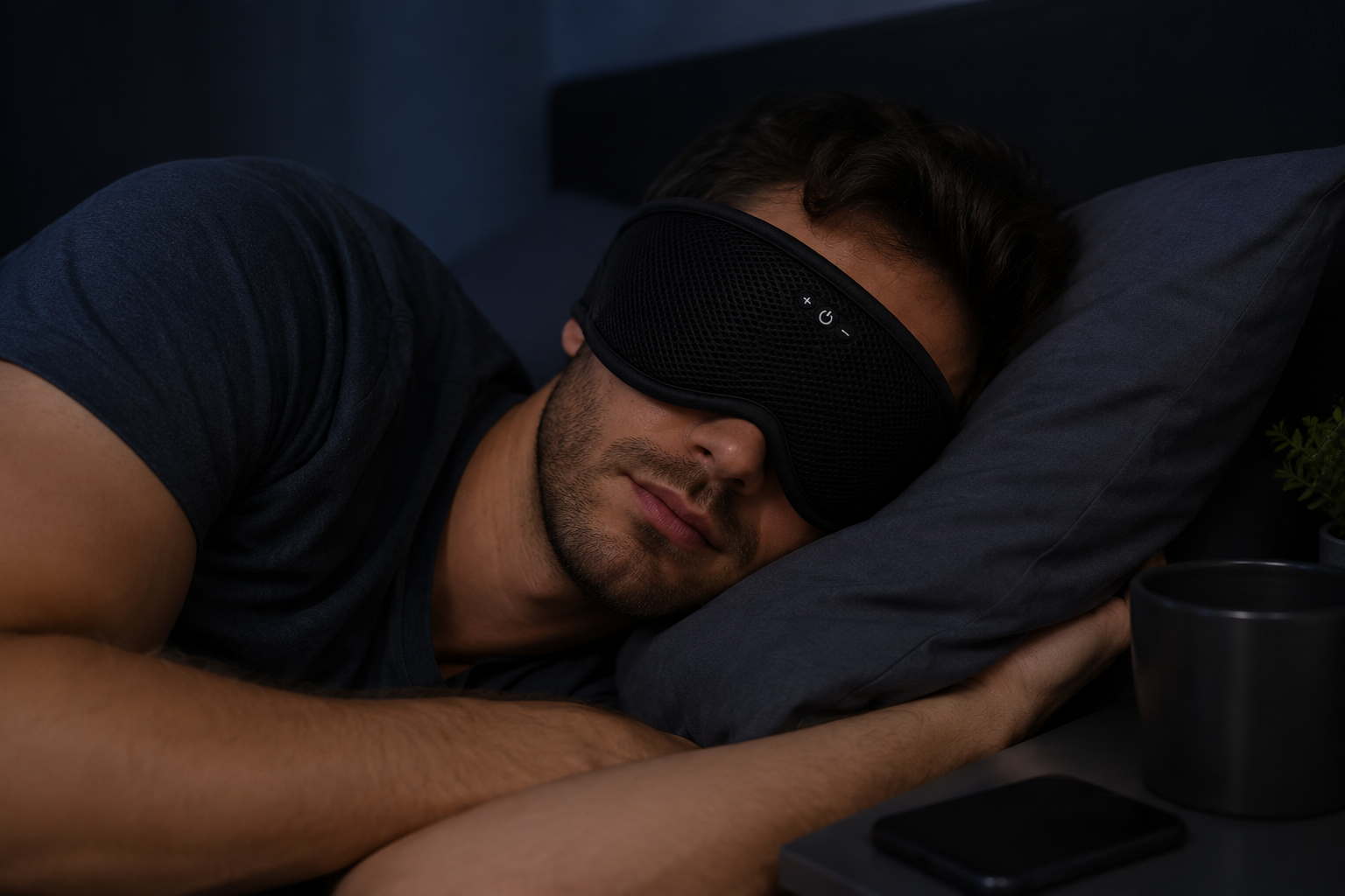 Masque sommeil et le stress pour les hommes