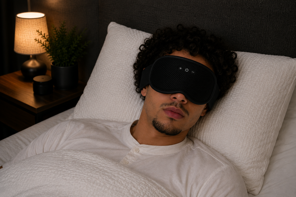 Masque pour homme qui a sommeil